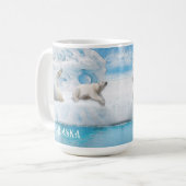 Gletscher Bears Alaska - 15 oz. Mug Kaffeetasse (Vorderseite Links)