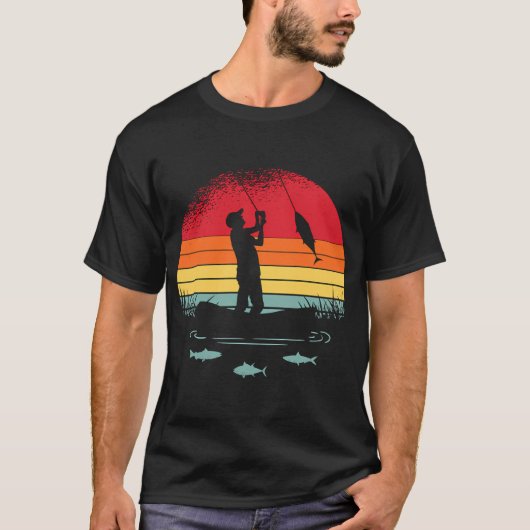 Gletscher, Fliegenfischen T-Shirt (Vorderseite)