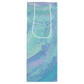 Gletscher Geschenktüte Für Weinflaschen (Vorderseite)