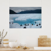 Gletscher-Hikers Poster (Küche)