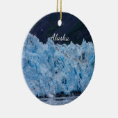 Gletscher in Prince William Sound Alaska Ornament (Rechts)
