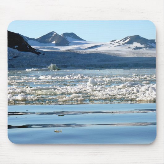 Gletscher in Svalbard Mousepad (Vorne)