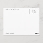 Gletscher in Svalbard (Spitzbergen) Postkarte (Rückseite)