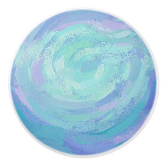 Gletscher Keramikknauf (Vorderseite)