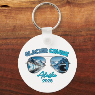 Gletscher-Kreuzfahrt Alaska Skandinavische Eisberg Schlüsselanhänger