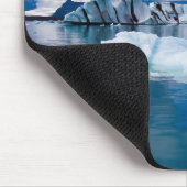 Gletscher-Lagune Mousepad (Ecke)