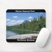 Gletscher-Park Montana Mousepad (Mit Mouse)