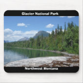 Gletscher-Park Montana Mousepad (Vorne)