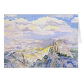 Gletscher Point im Winter, Nationalpark Yosemite