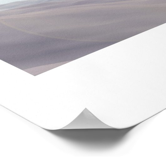 Gletscher Poster (Ecke)