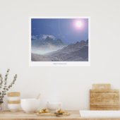 Gletscher Poster (Küche)