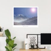 Gletscher Poster (Heimbüro)