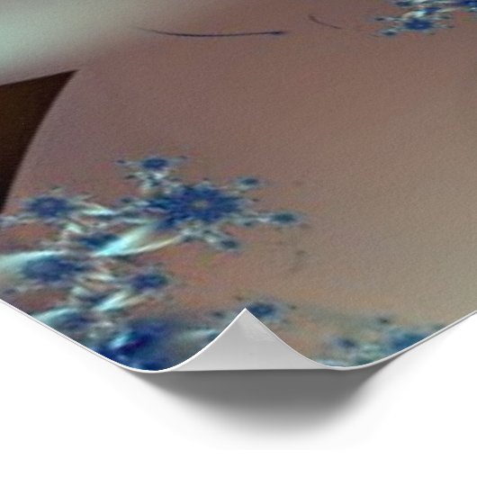 Gletscher. Poster (Ecke)