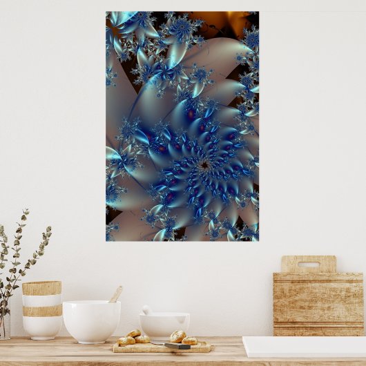 Gletscher. Poster (Küche)