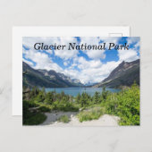 Gletscher-Postkarte Postkarte (Vorne/Hinten)