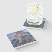 Gletscher-Punkt Steinuntersetzer (Seitenansicht)