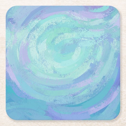 Gletscher Rechteckiger Pappuntersetzer (Vorderseite)