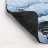 Gletscher und ein Berg Mousepad (Ecke)