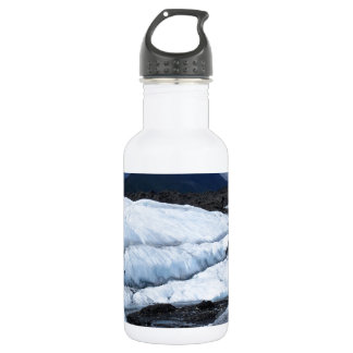 Gletscher und ein Berg Trinkflasche