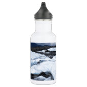 Gletscher und ein Berg Trinkflasche (Rechts)