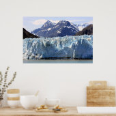 Gletscher von Alaska Print Poster (Küche)