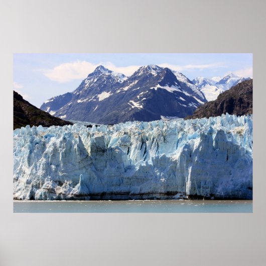 Gletscher von Alaska Print Poster (Vorne)