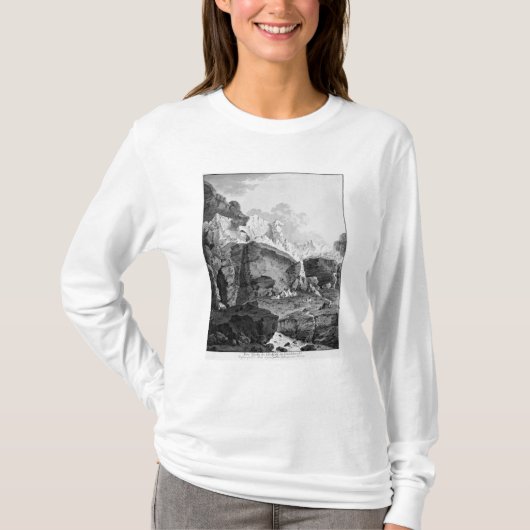 Gletscher von Grindelwald T-Shirt (Vorderseite)