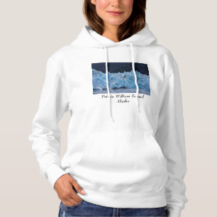 Gletscher von Prince William Sound Alaska Hoodie
