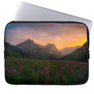 Gletscher-Wildblumen Laptopschutzhülle