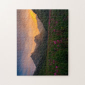 Gletscher-Wildblumen Puzzle (Vertikal)