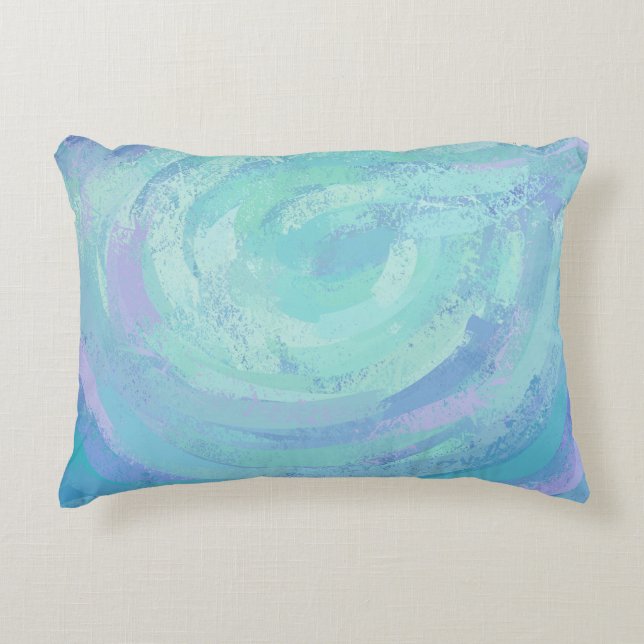 Gletscher Zierkissen (Vorderseite)