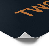 Gletscher, Zwei Medicine Lake und Rockwell Poster (Ecke)