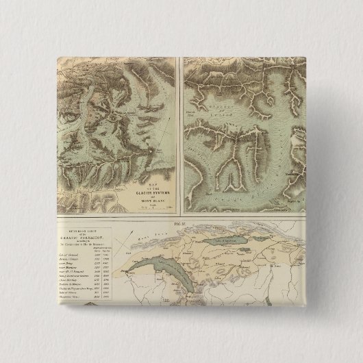 Gletscheralpen Button (Vorderseite)