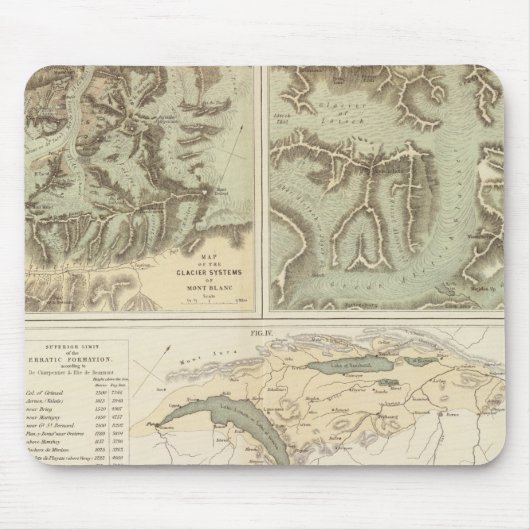 Gletscheralpen Mousepad (Vorne)