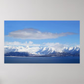 Gletscheransicht Poster (Vorne)