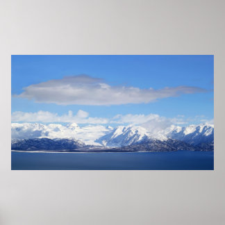 Gletscheransicht Poster