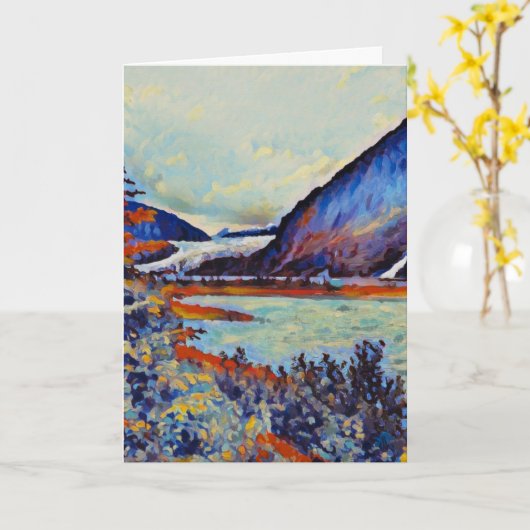 gletscherartig karte (Gelbe Blume)