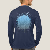 Gletscheratem Tri-Blend Shirt (Rückseite)