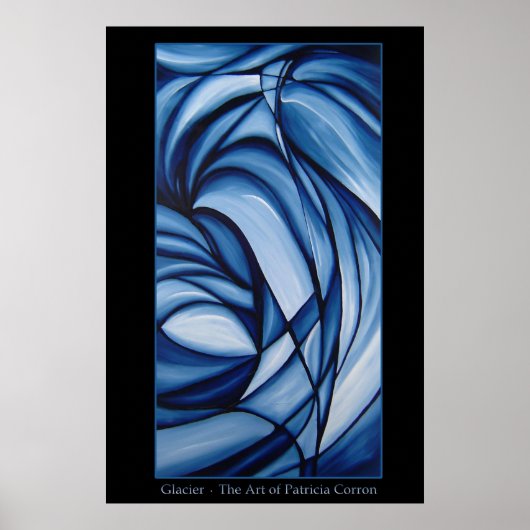 Gletscherbeste Qualität Poster (Vorne)
