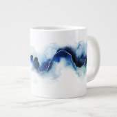 Gletscherbruch Jumbo-Tasse (Vorderseite Rechts)