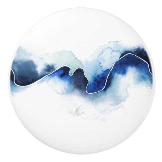 Gletscherbruch Keramikknauf (Vorderseite)