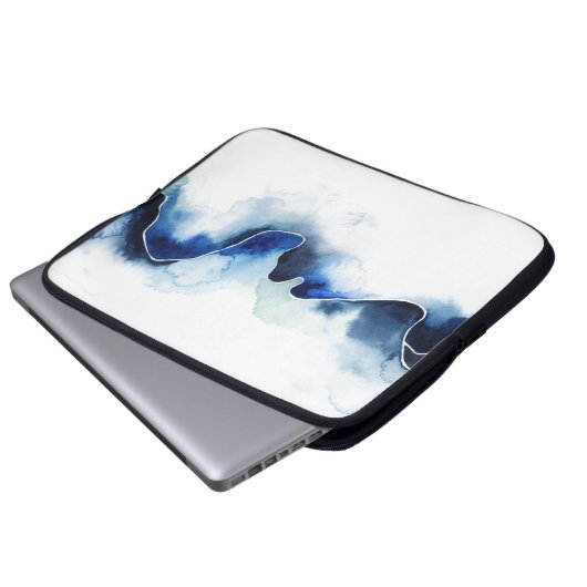 Gletscherbruch Laptopschutzhülle (Vorne Knopf)