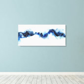 Gletscherbruch Leinwanddruck (Insitu (Holzboden))