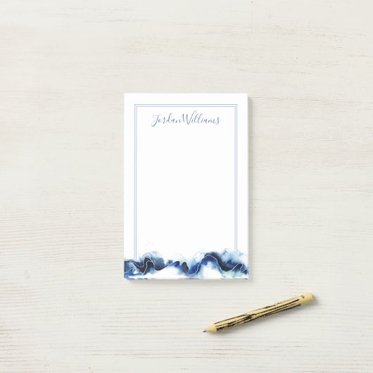 Gletscherbruch Post-it Klebezettel (Auf Schreibtisch)