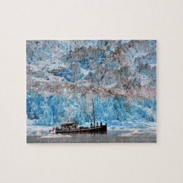 Gletscherbucht Puzzle