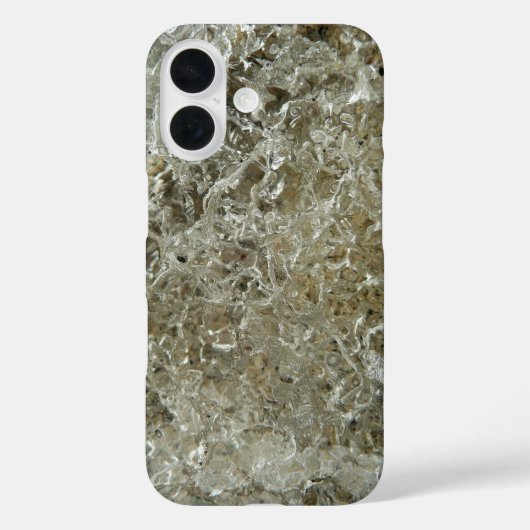 Gletschereis Abstrakte Naturstruktur Case-Mate iPhone Hülle (Rückseite)