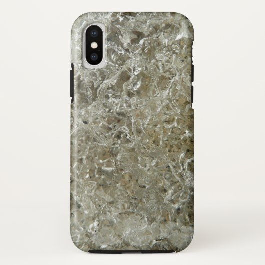 Gletschereis Abstrakte Naturstruktur Case-Mate iPhone Hülle (Rückseite)
