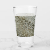 Gletschereis Abstrakte Naturstruktur Glas (Rückseite)