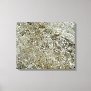 Gletschereis Abstrakte Naturstruktur Leinwanddruck