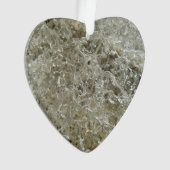 Gletschereis Abstrakte Naturstruktur Ornament (Vorderseite)